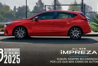 Subaru All New Impreza 2025: Liderazgo y reconocimiento en la industria automotriz