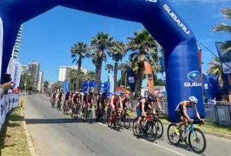 Diego Moya, Medalla de Plata en Mundial de Triatlón