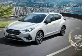 Subaru All New Impreza recibe el prestigioso premio “Mejor Auto 2025”